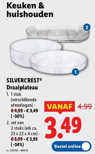 Keuken - Draaiplateau