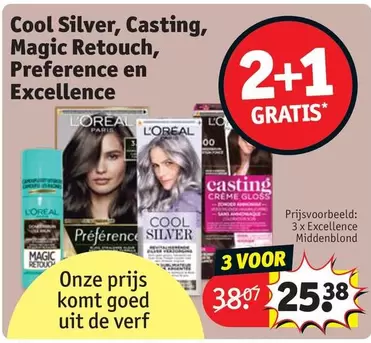 Cool -  Silver, Casting, Magic Retouch, Preference en Excellence