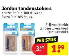 Jordan - Tandenstokers
