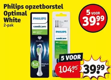 Philips - opzetborstel Optimal White
