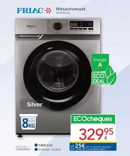 De - Wasautomaat WAB402SA