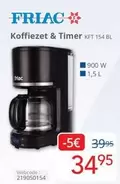 Koffiezet & Timer KFT 154 BL
