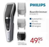 Philips - Baardtrimmer HC5630/15