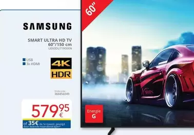 De - SMART ULTRA HD TV 60"/150 cm