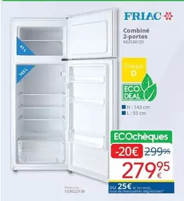 De - Combiné 2-portes KX2530/20