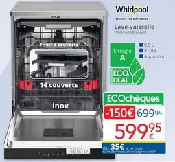 Whirlpool - Lave-vaisselle WHGFA14BN7ADX