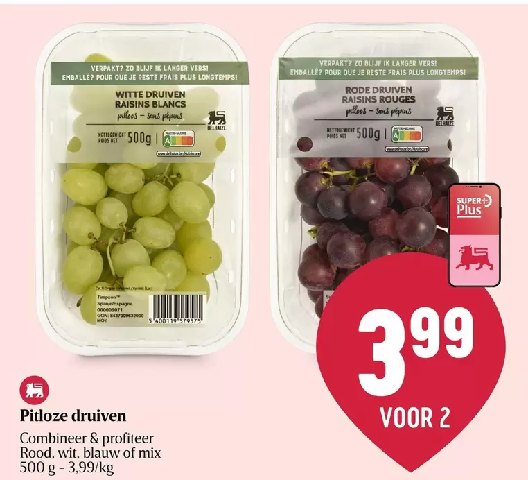 Mix - Pitloze druiven