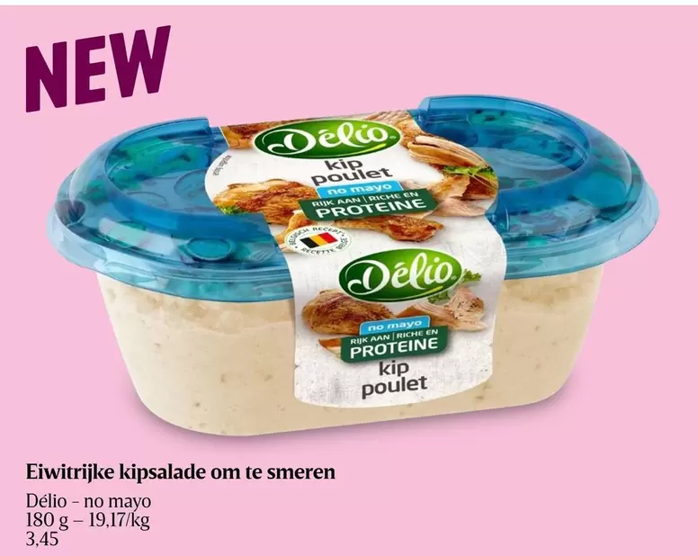 Om - Eiwitrijke kipsalade om te smeren