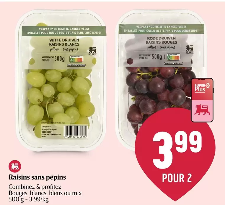 Origin - Raisins sans pépins