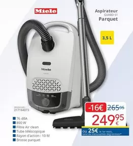 Miele - GUARD ST Aspirateur Parquet