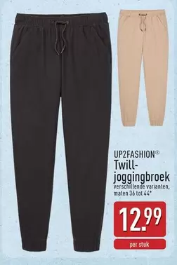 Twill-joggingbroek