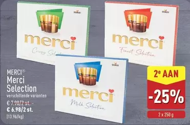 Merci -  Selection