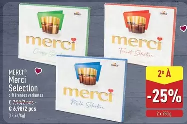 Merci -  Selection