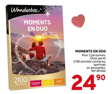 Wonderbox - MOMENTS EN DUO