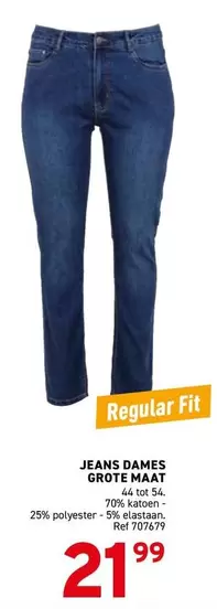 JEANS DAMES GROTE MAAT