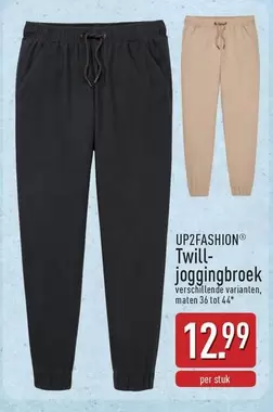 Twill-joggingbroek