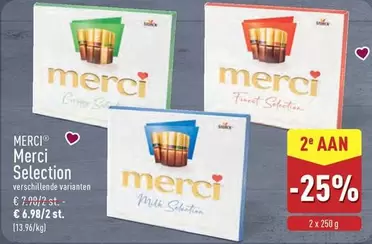 Merci -  Selection