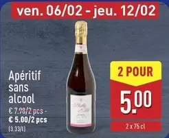 Apéritif sans alcool