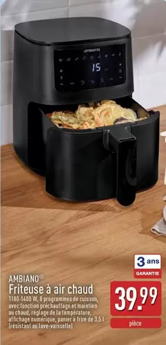 De - Friteuse à air chaud
