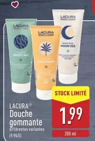 Douche gommante
