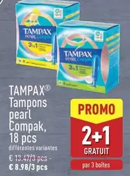 Pearl - Tampons pearl Compak