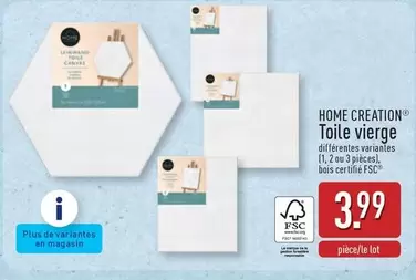 Canvas - Toile vierge