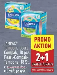Go - Tampons pearl Compak