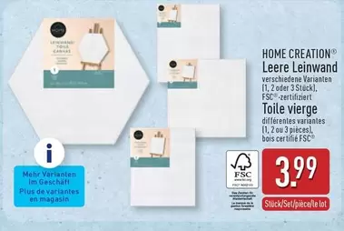 Canvas - Leere Leinwand