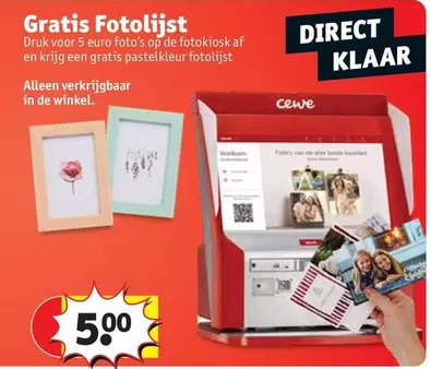 Euro - Gratis Fotolijst
