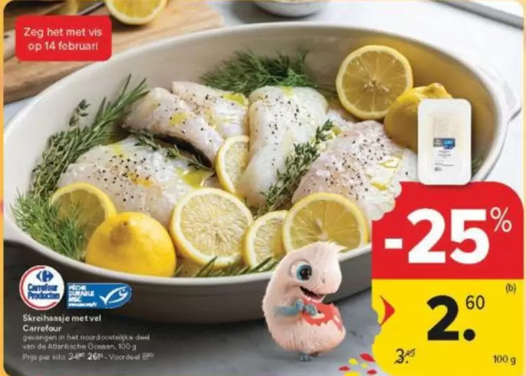 De - Skreifilets met vers