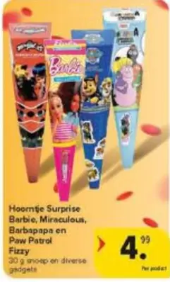 Barbie - Surprise , Miraculous, Barbapapa en Paw Patrol