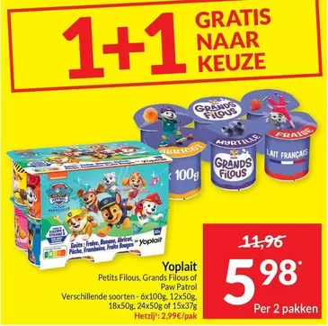 Paw Patrol - Petits Filous, Grands Filous of