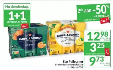 Nu - Bruisende drank met fruitsap