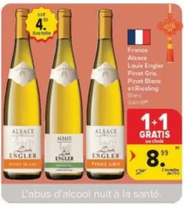 Pinot Gris Pinot Blanc et Riesling