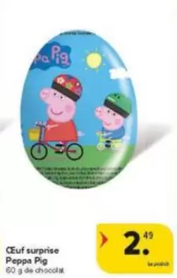 Peppa Pig - ŒUF surprise