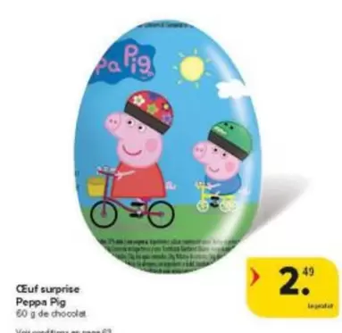 Peppa Pig - Œuf surprise