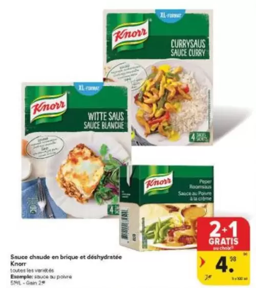 Sauce chaude en brique et déshydratée