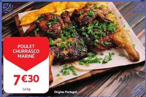 POULET CHURRASCO MARINÉ