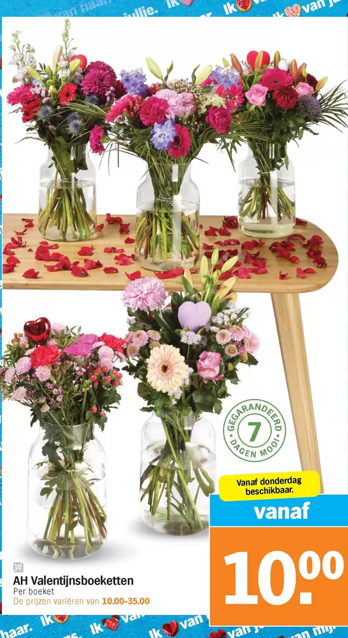 De - Valentijnsboeketten