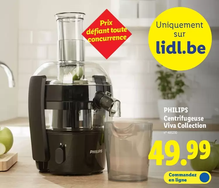 Philips - Centrifugeuse Viva Collection