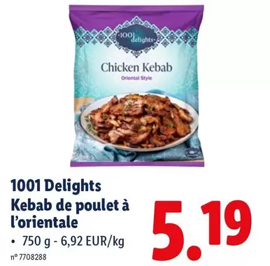 De - Kebab de poulet à l'orientale