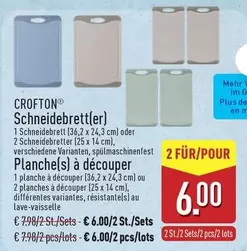 De - Schneidebrett(er) or Planche(s) à découper