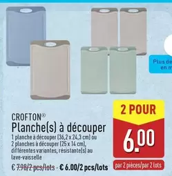 De - Planche(s) à découper