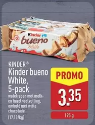 White - Kinder bueno , 5-pack