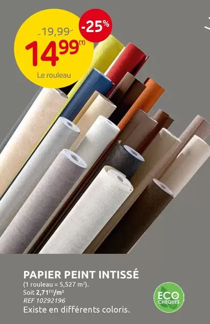 PAPIER PEINT INTISSÉ