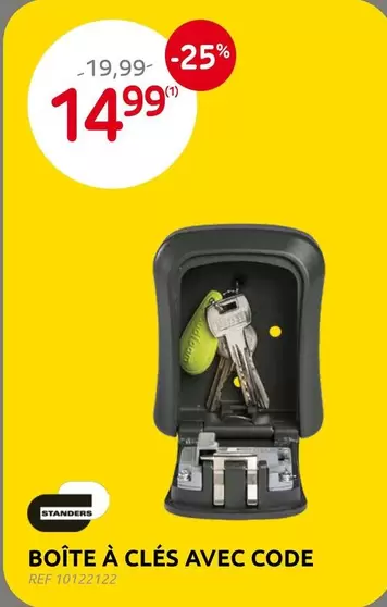 BOÎTE À CLÉS AVEC CODE