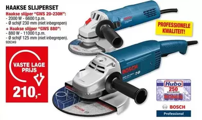 Bosch - HAAKSE SLIJPERSET