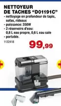 De - NETTOYEUR DE TACHES "D01191C"