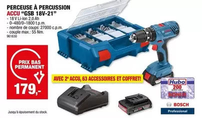 Bosch - ACCU "GSB 18V-21"