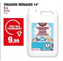 VINAIGRE MÉNAGER 14°
